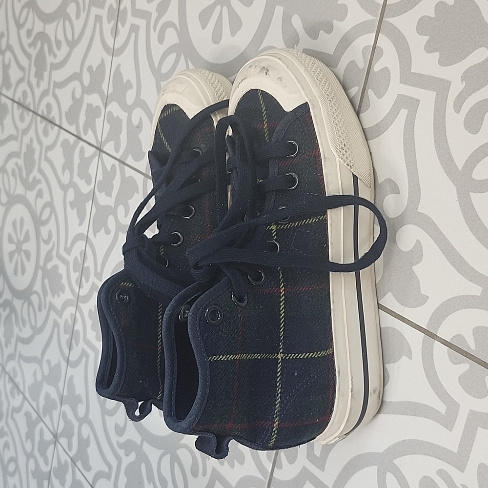 Adidas Nizza platform mid sneaker - plaid